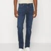 7 For All Mankind Slimmy Tapered- Vaqueros Tapered - Dark Blue