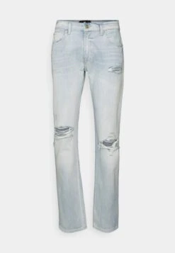 7 For All Mankind The Straight With Handstitched Details - Vaqueros Rectos - Light Blue 8 7 For All Mankind The Straight With Handstitched Details - Vaqueros Rectos - Light Blue -7 For All Mankind 02703be0696640a398773ab871feae35