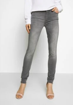 7 For All Mankind Illusion Luxe Bliss - Vaqueros Pitillo - Grey