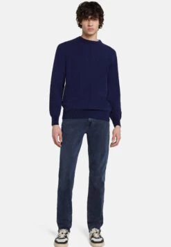 7 For All Mankind Vaqueros Rectos - Dark Blue