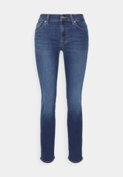 7 For All Mankind Roxanne Bair Eco Duchess - Vaqueros Slim Fit - Mid Blue