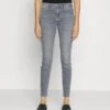 7 For All Mankind Sliillmet - Vaqueros Pitillo - Grey