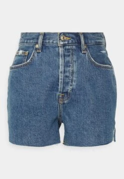 7 For All Mankind Easy Ruby Short Blaze - Shorts Vaqueros - Mid Blue -7 For All Mankind 078395b54de941509258194d0ca7b8a4
