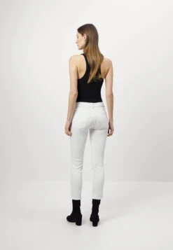7 For All Mankind Roxanne Ankle- Vaqueros Pitillo - White -7 For All Mankind 099f03654c0f48f8bb1aad093912d476