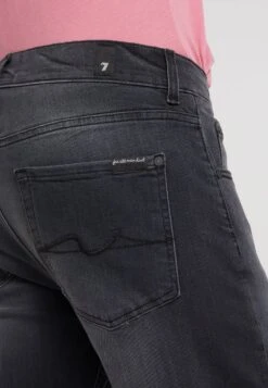 7 For All Mankind Luxe Performance Plus - Vaqueros Tapered - Washed Black -7 For All Mankind 0b44c9260c2f4425bdd4c9019d5751eb