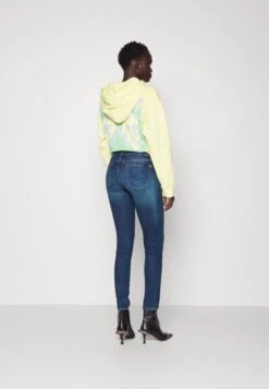 7 For All Mankind Pyper Illusion Force - Vaqueros Slim Fit - Dark Blue -7 For All Mankind 0c50ffd3eabd47758332b169be9bb334