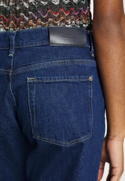 7 For All Mankind Tess Trouser Deep Dive - Vaqueros Rectos - Dark Blue -7 For All Mankind 0d6e2f8240a148cc8bc68b2676d8243d