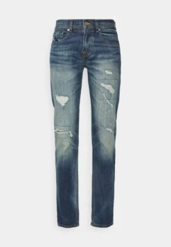 7 For All Mankind Slimmy Tapered - Vaqueros Tapered - Dark Blue -7 For All Mankind 0dbd15f02ef941c080ebb5c964254170