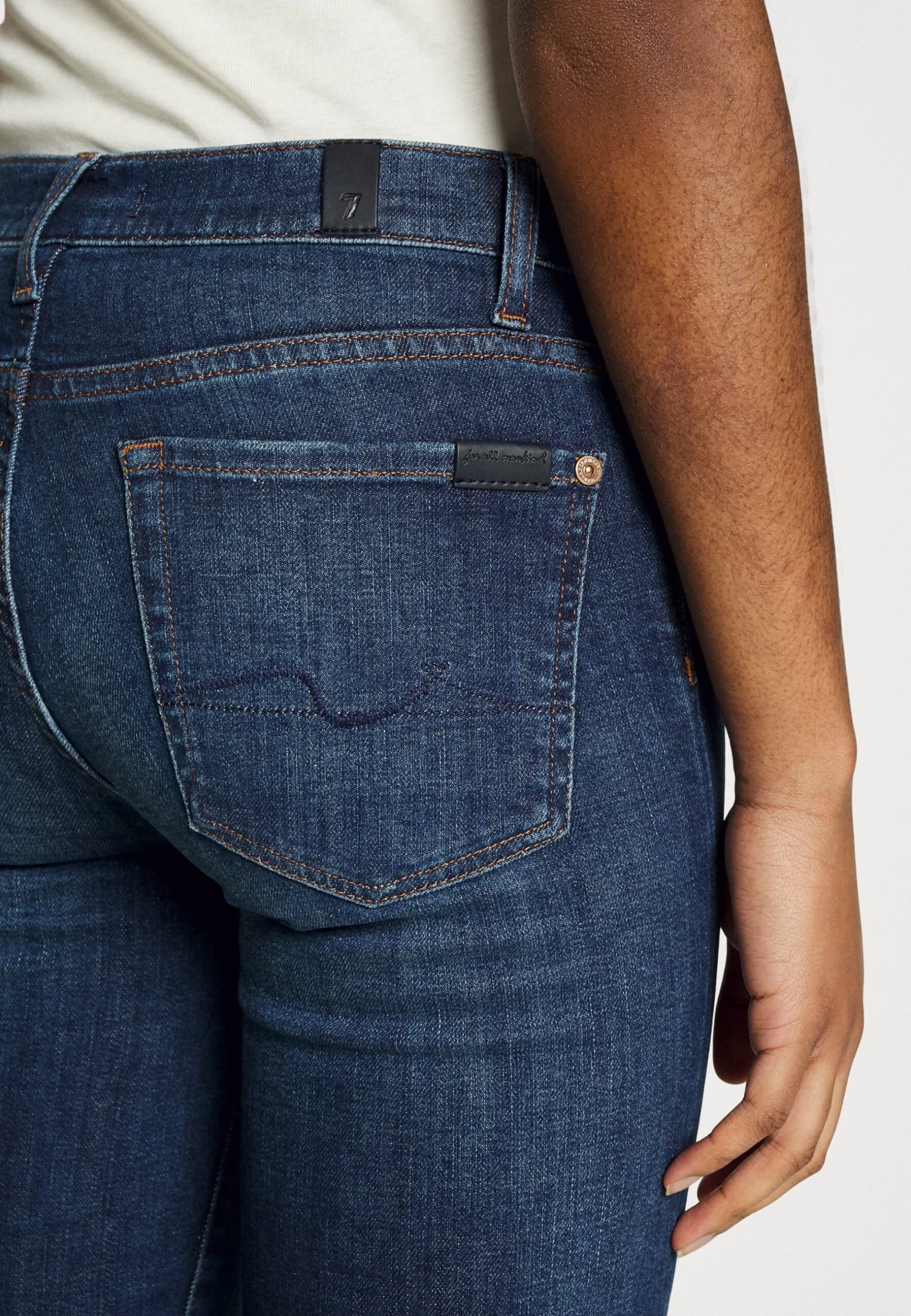 7 For All Mankind Slim Illusion Force - Vaqueros Pitillo - Dark Blue 4 7 For All Mankind Slim Illusion Force - Vaqueros Pitillo - Dark Blue - Imagen 4