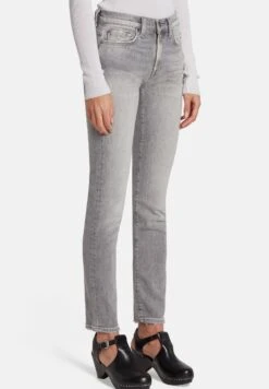 7 For All Mankind Roxanne Luxe Vintage Imprint - Vaqueros Pitillo - Grey