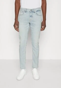 7 For All Mankind Slimmy Tapered Lefhancor - Vaqueros Tapered - Light Blue