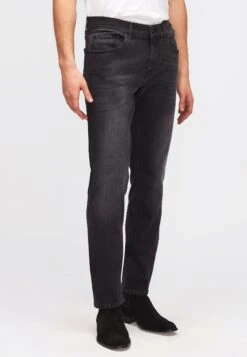 7 For All Mankind Slimmy - Vaqueros Slim Fit - Black