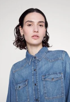 7 For All Mankind Emilia Clear Day - Camisa - Mid Blue -7 For All Mankind 1478dde08d5041468459687453dff228