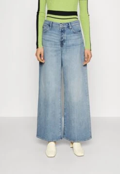 7 For All Mankind Zoey Air Wash - Vaqueros Rectos - Light Blue