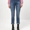 7 For All Mankind Josefina Luxe Vintage Impulse - Vaqueros Rectos - Mid Blue