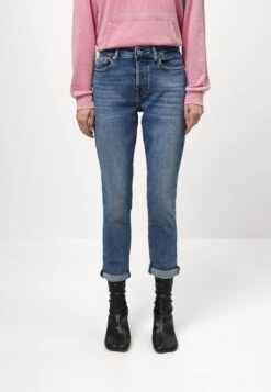 7 For All Mankind Josefina Luxe Vintage Impulse - Vaqueros Rectos - Mid Blue