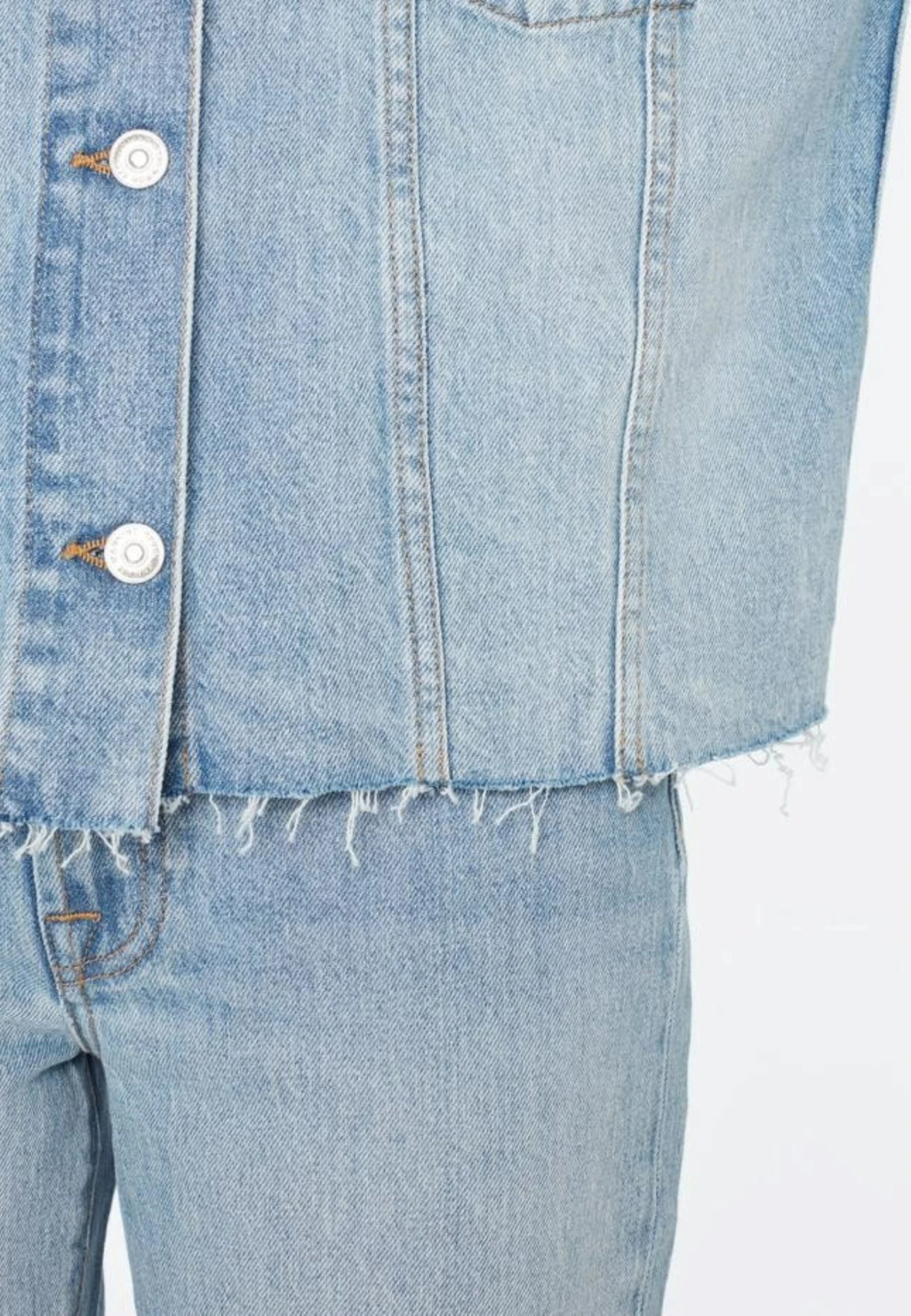 7 For All Mankind Chaqueta Vaquera - Light Blue 4 7 For All Mankind Chaqueta Vaquera - Light Blue - Imagen 4