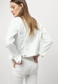 7 For All Mankind Modern Trucker - Chaqueta Vaquera - White -7 For All Mankind 24baf1a0430a46ec9a0185cd043e0066