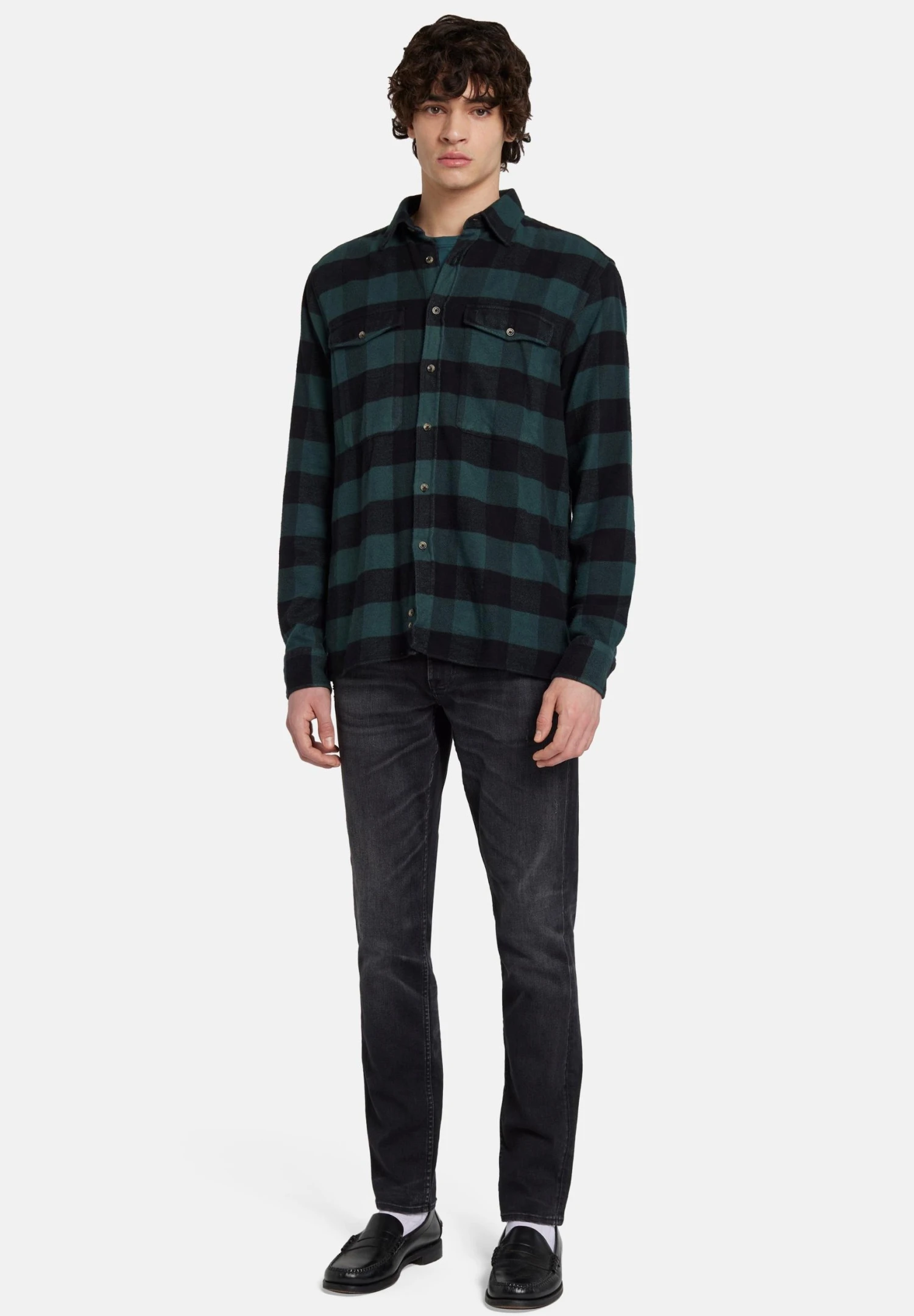 7 For All Mankind Paxtyn - Vaqueros Rectos - Dark Blue 1 7 For All Mankind Paxtyn - Vaqueros Rectos - Dark Blue