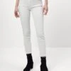 7 For All Mankind Roxanne Ankle- Vaqueros Pitillo - White