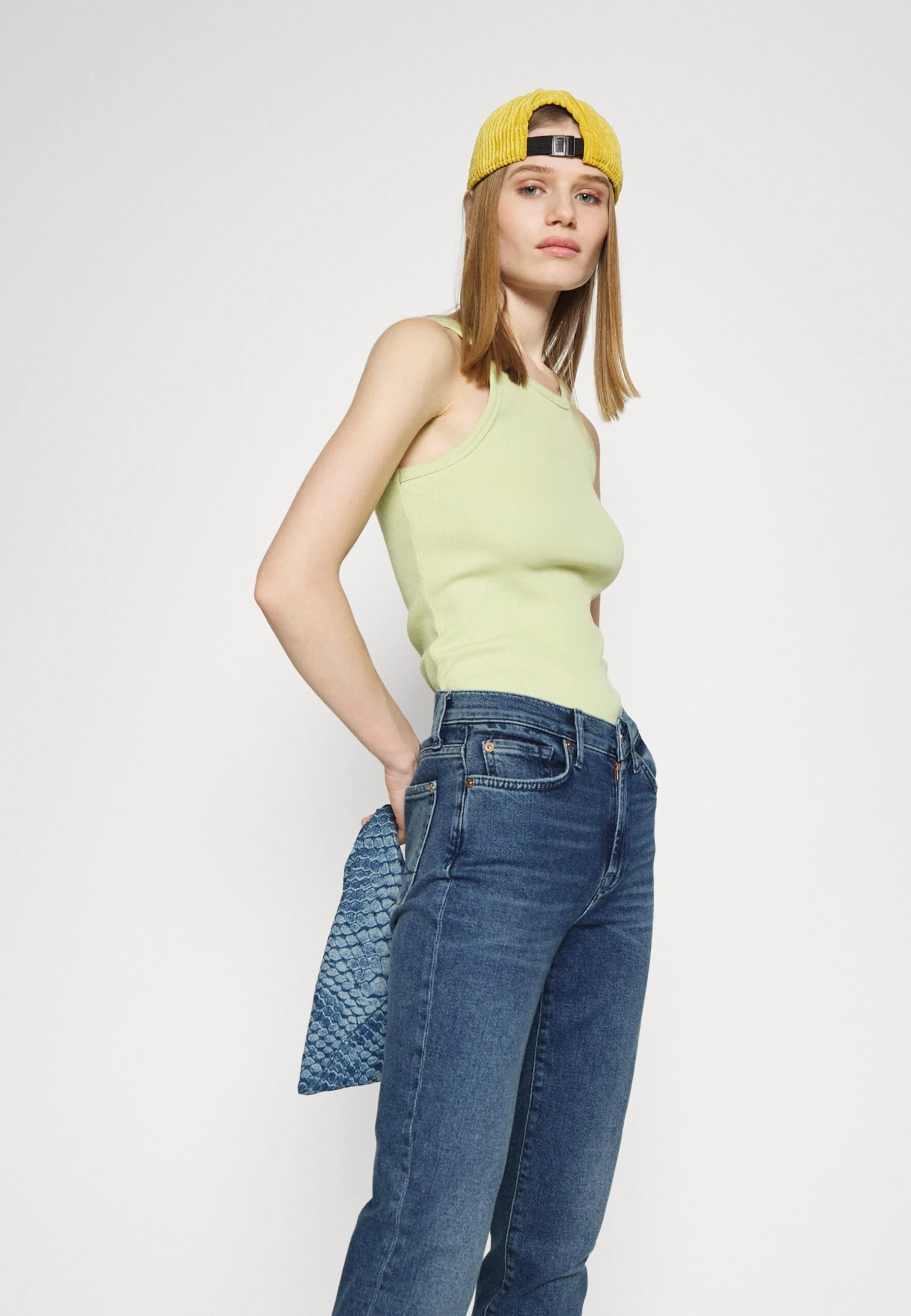 7 For All Mankind Roxanne- Vaqueros Pitillo - Dark Blue 4 7 For All Mankind Roxanne- Vaqueros Pitillo - Dark Blue - Imagen 4