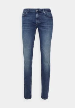 7 For All Mankind Paxtyn Stretch Tek Maze - Vaqueros Pitillo - Mid Blue -7 For All Mankind 2f79fd0b584345ada8395a66c0865da5