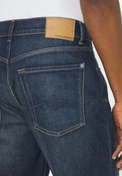 7 For All Mankind Straight Vibration - Shorts Vaqueros - Dark Blue -7 For All Mankind 33affe4395d941dbbb426f76617005e8