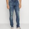7 For All Mankind Paxtyn Stretch Mistery - Vaqueros Pitillo - Mid Blue