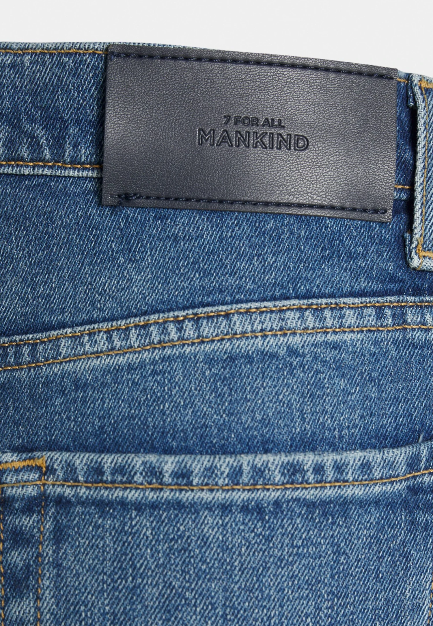 7 For All Mankind Zoey Explorer - Vaqueros Boyfriend - Blue Denim 7 7 For All Mankind Zoey Explorer - Vaqueros Boyfriend - Blue Denim - Imagen 7