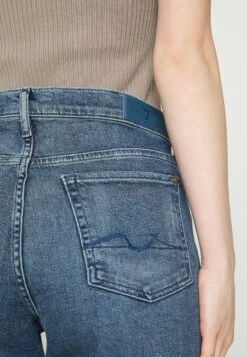7 For All Mankind Josefina- Vaqueros Rectos - Dark Blue 11 7 For All Mankind Josefina- Vaqueros Rectos - Dark Blue -7 For All Mankind 392ce803895d46f18db8d64e89cd07d6