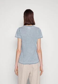 7 For All Mankind Liv Crewneck - Camiseta Básica - Blue -7 For All Mankind 39b97d35bba6429aae667614efcb6636