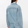 7 For All Mankind Chaqueta Vaquera - Light Blue