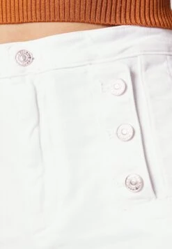 7 For All Mankind Marina Sail Boat - Shorts Vaqueros - White -7 For All Mankind 3e704bbd7a8840909c7168e24f56f80d