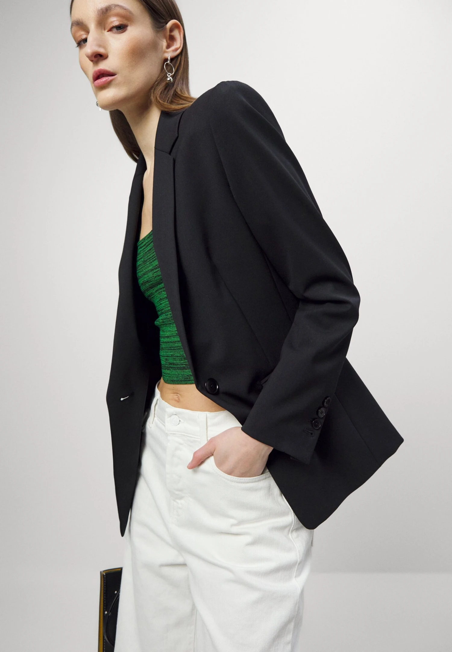 7 For All Mankind Zoey Milk - Vaqueros Rectos - White 4 7 For All Mankind Zoey Milk - Vaqueros Rectos - White - Imagen 4