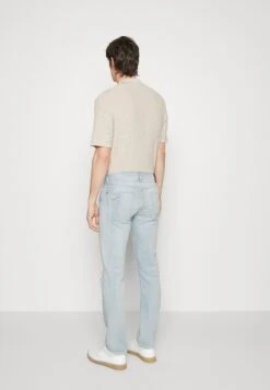 7 For All Mankind The Straight With Handstitched Details - Vaqueros Rectos - Light Blue 7 7 For All Mankind The Straight With Handstitched Details - Vaqueros Rectos - Light Blue -7 For All Mankind 42ee26c6a17c40d1aa3ba2e3b3839d11