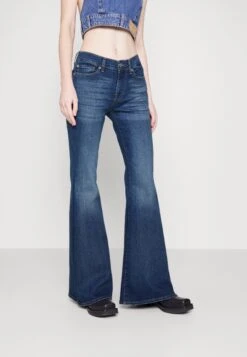 7 For All Mankind Karli Soho- Vaqueros Bootcut - Light Blue