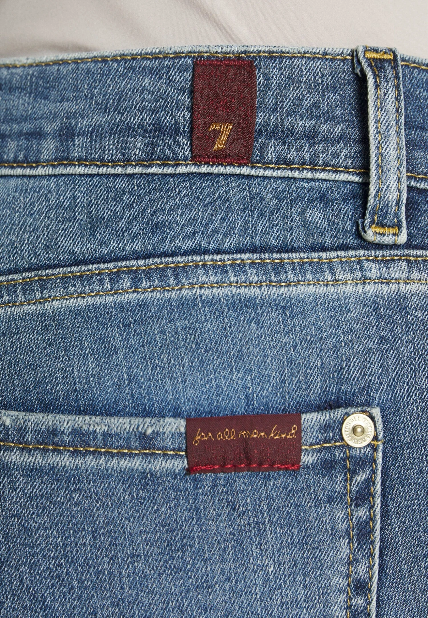 7 For All Mankind Bootcut Tailorless Engage - Vaqueros Bootcut - Blue Denim 7 7 For All Mankind Bootcut Tailorless Engage - Vaqueros Bootcut - Blue Denim - Imagen 7