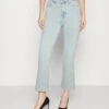 7 For All Mankind Hw Slim Kick Sliillyoucho - Vaqueros Pitillo - Light Blue