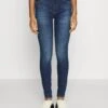 7 For All Mankind Slim Illusion Force - Vaqueros Pitillo - Dark Blue