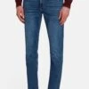 7 For All Mankind Strtektwi - Vaqueros Tapered - Mid Blue