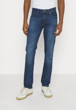 7 For All Mankind Slimmy - Vaqueros Slim Fit - Middle Blue