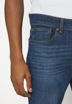 7 For All Mankind Slimmy - Vaqueros Slim Fit - Middle Blue -7 For All Mankind 4cb4eba1dcf24ea5bdf8f3ece2bf6020