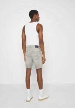7 For All Mankind Straight Babble - Shorts Vaqueros - Grey -7 For All Mankind 550e914d12b44cefa1624d4b5ed101b8