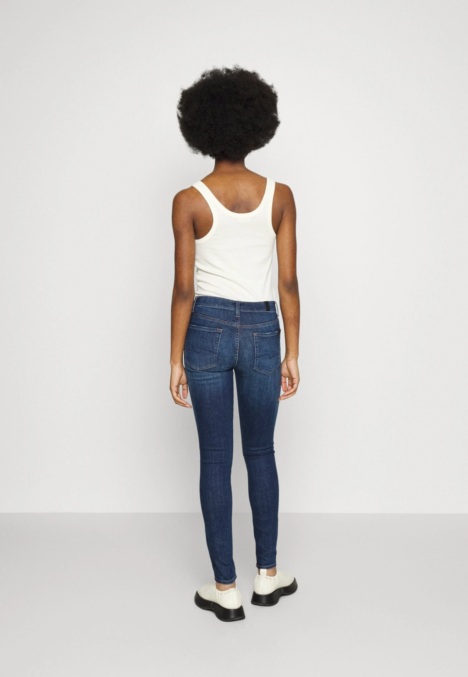 7 For All Mankind Slim Illusion Force - Vaqueros Pitillo - Dark Blue 3 7 For All Mankind Slim Illusion Force - Vaqueros Pitillo - Dark Blue - Imagen 3