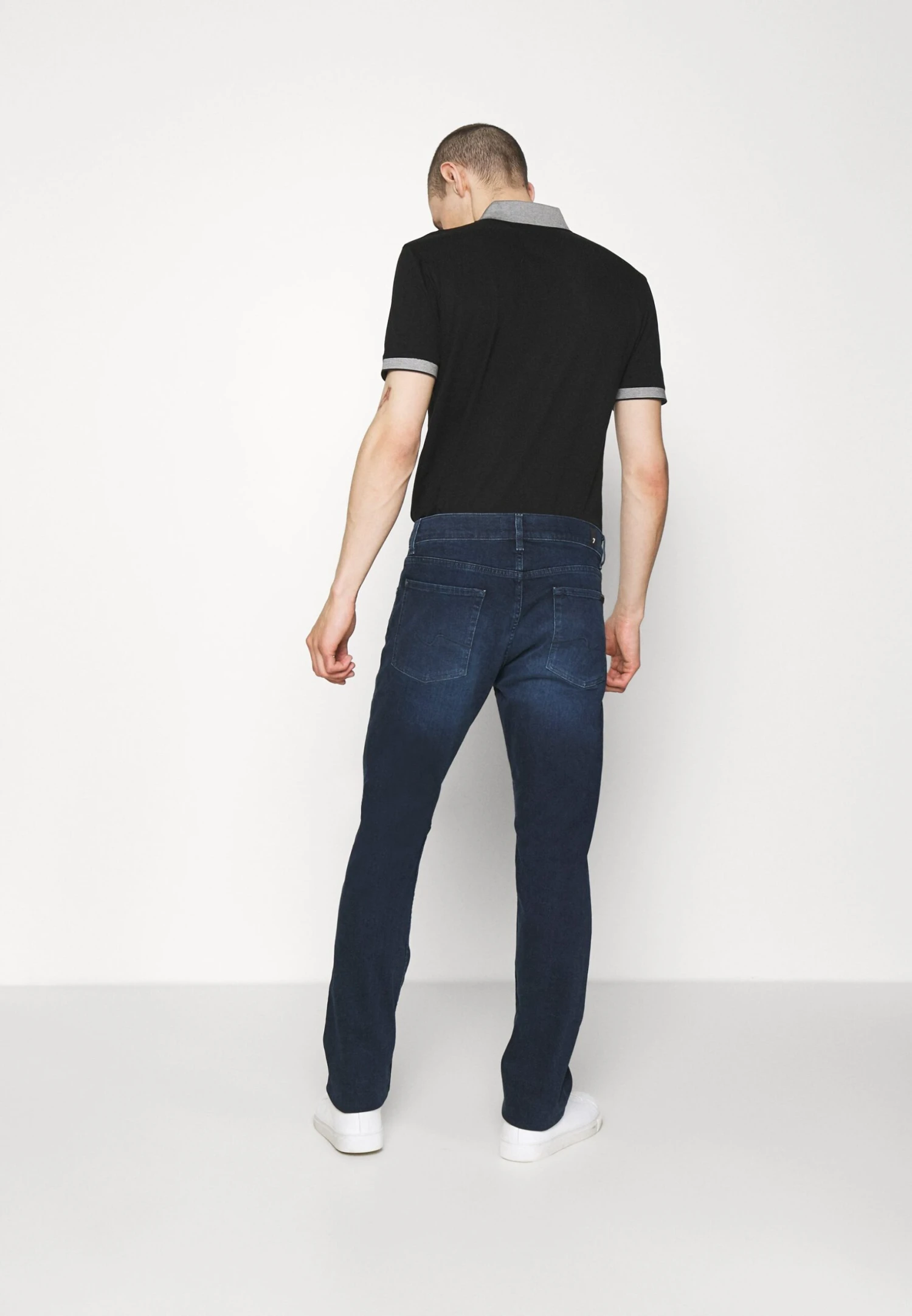 7 For All Mankind Slimmy Luxe Performance - Vaqueros Rectos - Dark Blue 3 7 For All Mankind Slimmy Luxe Performance - Vaqueros Rectos - Dark Blue - Imagen 3