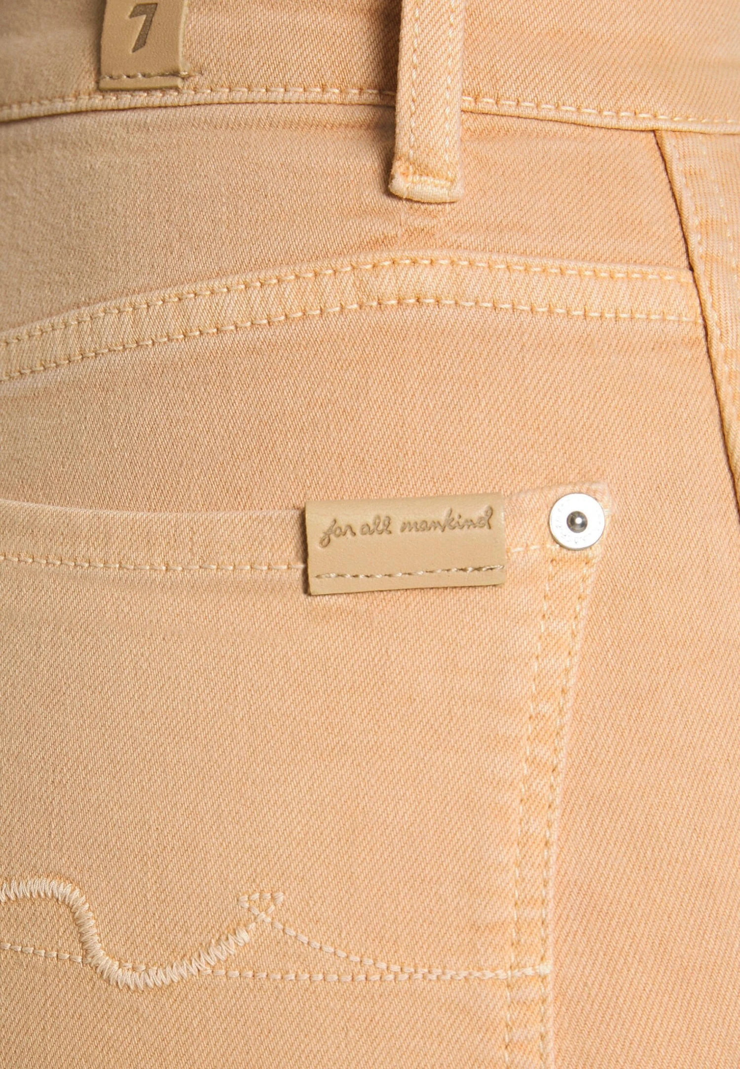 7 For All Mankind Slim Kick Colored - Vaqueros A Campana - Orange 6 7 For All Mankind Slim Kick Colored - Vaqueros A Campana - Orange - Imagen 6