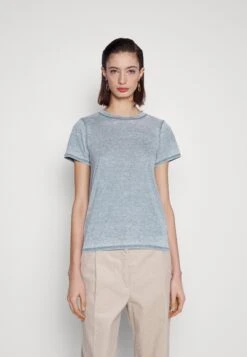 7 For All Mankind Liv Crewneck - Camiseta Básica - Blue