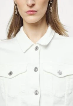 7 For All Mankind Modern Trucker - Chaqueta Vaquera - White -7 For All Mankind 5e235d39ce6b412aaa616fc6c649ec83