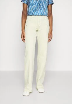 7 For All Mankind Tess Trouser Mankind - Pantalones - Yellow