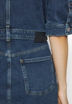 7 For All Mankind Marina Dress Cruise - Vestido Vaquero - Mid Blue -7 For All Mankind 69ff141158804980a7d21dae61a9c1da